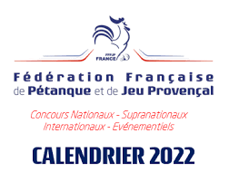 Calendrier National Petanque 2023 Calendrier Des Concours Nationaux Ffpjp 2022 (Publié Le 17/12/2021) -  Pétanque Club Moirannais