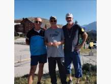 Stéphane, Roger et Michel  concours Alpe d'huez