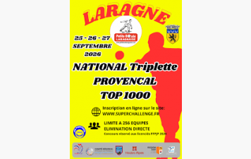 Moirans présent au national provençal de Laragne (publié le 26/09/2026)