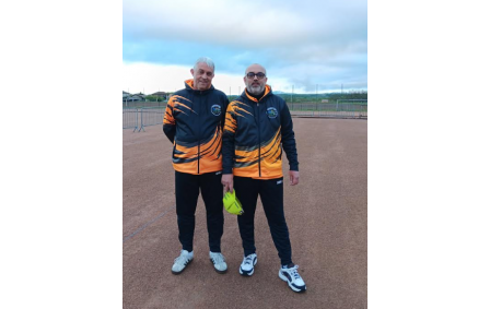 Guumer et Laurent quart de finaliste doublette provençal