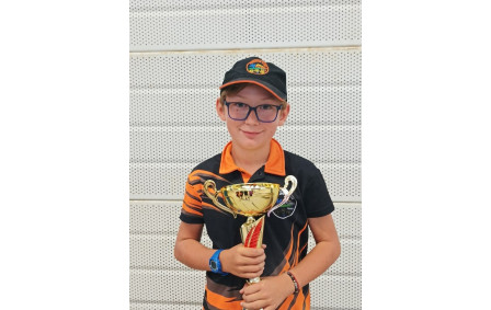 Logan champion de l'Isère Tête à Tête minime.
