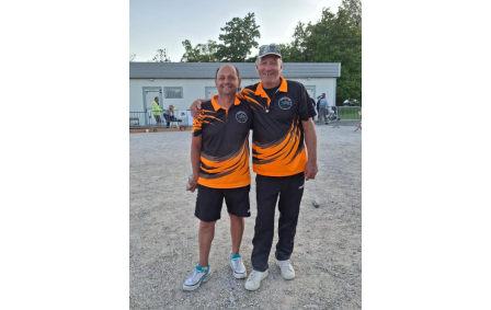 CHAMPION de l'isère doublette masculin