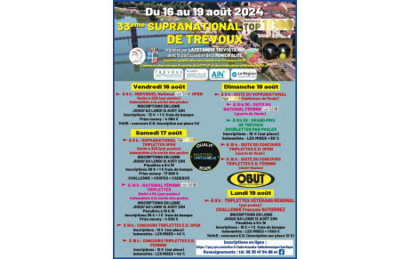 Un super résultat à Trevoux (publié le 20/08/2024)